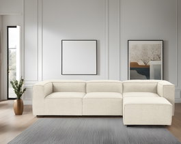 Atelier Del Sofa Sofá Esquinero Fora - Ecru